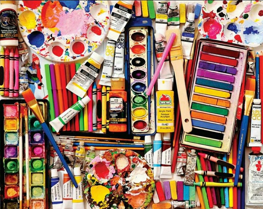 Educational art and craft supplies